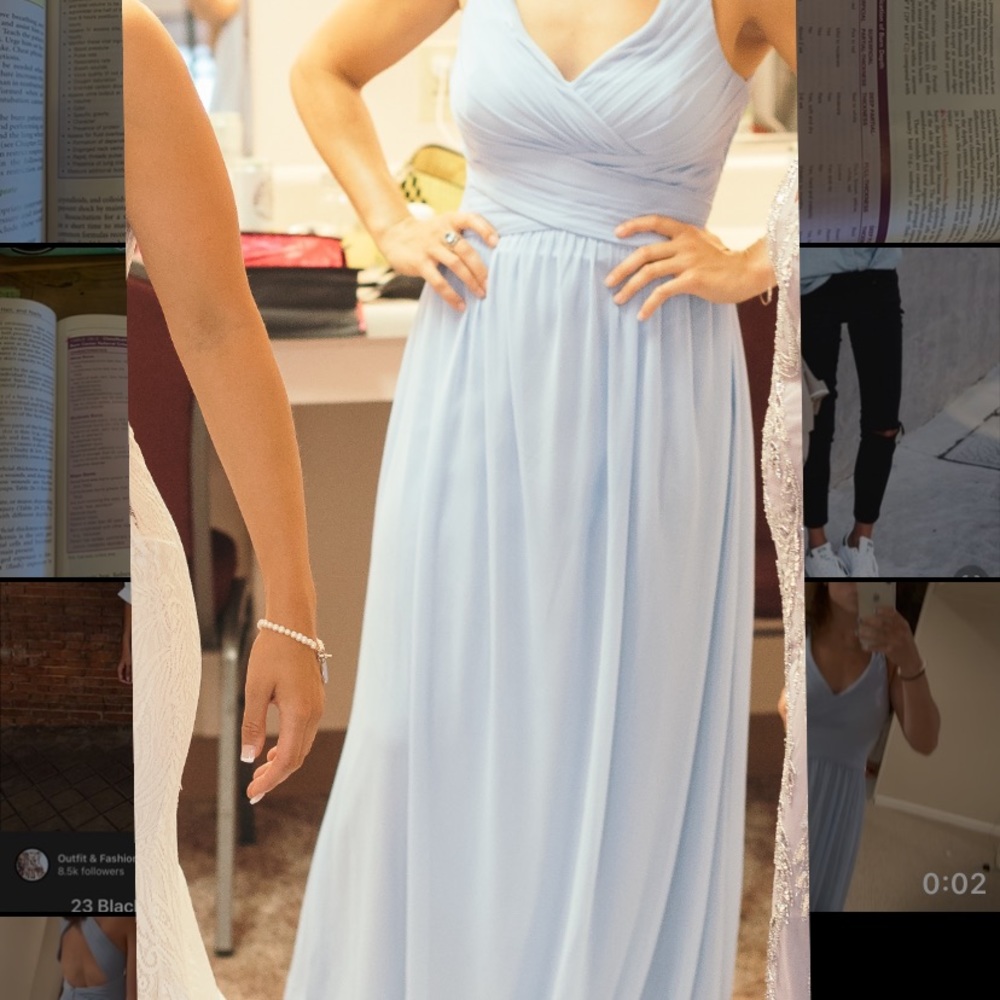 Worn once. From David’s Bridal